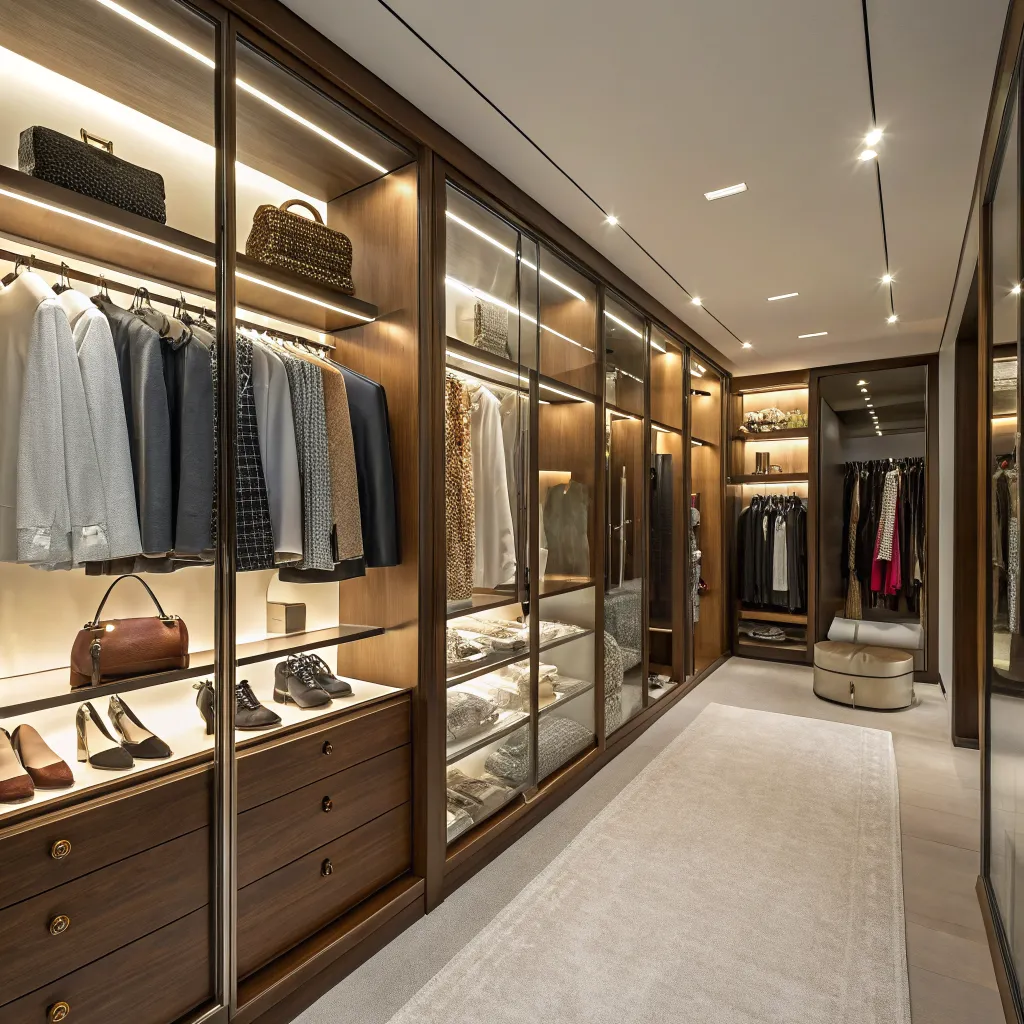 Luxury Closet Detail