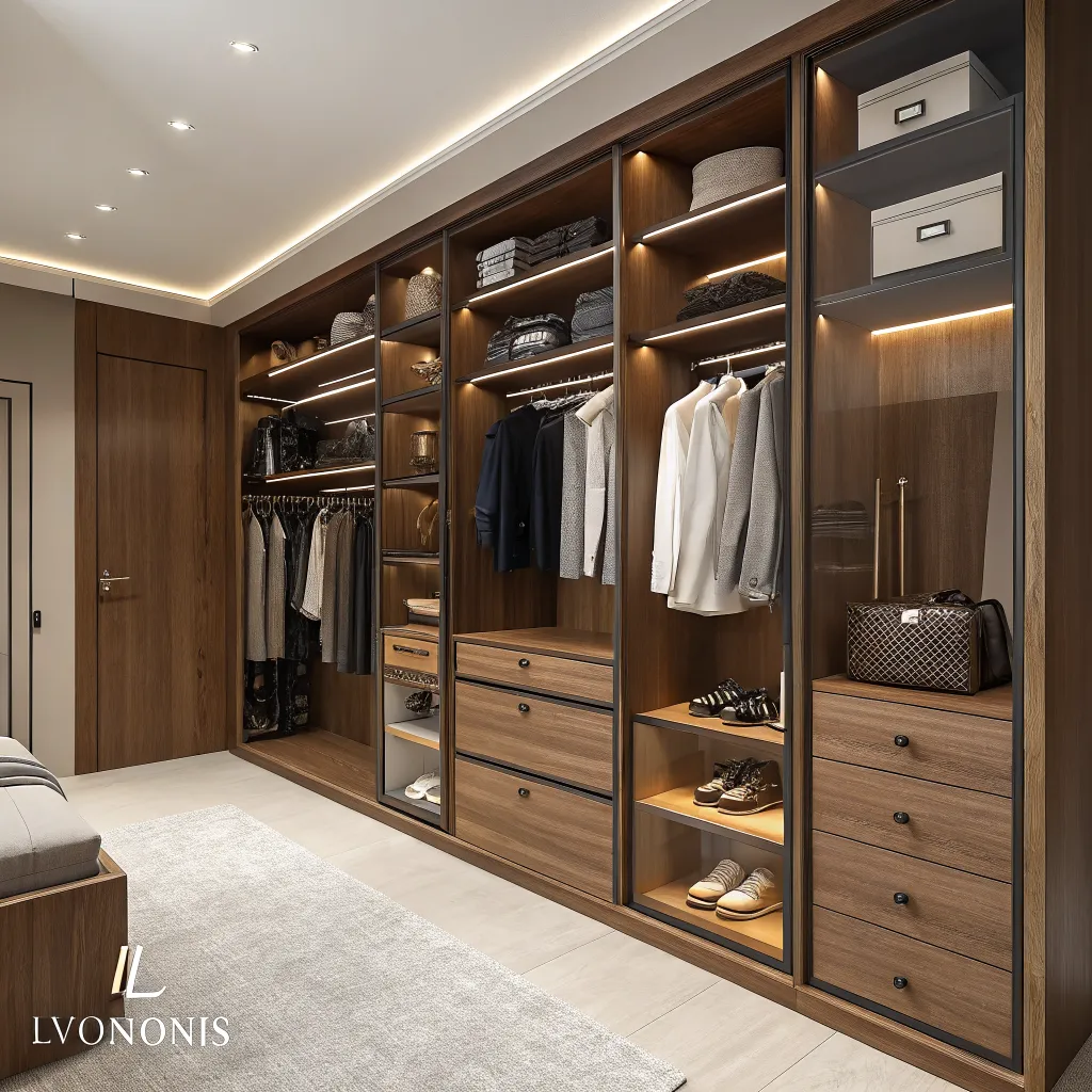 Luxury Custom Closet by PIXELKINCSEK